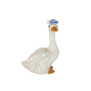 Hagen Renaker Mama Mother Goose Wearing Blue Hat Miniature Figurine *Chip*